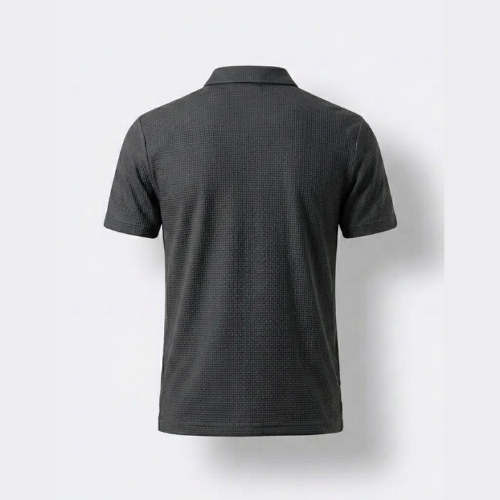 Marc Textured Knit Polo Shirt
