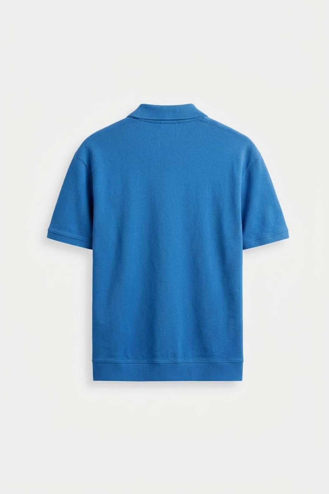 LEON Premium Knit Open-Collar Polo Shirt