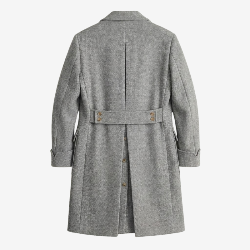Dominic Classic Vintage Herringbone Coat