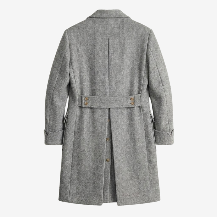 Dominic Classic Vintage Herringbone Coat