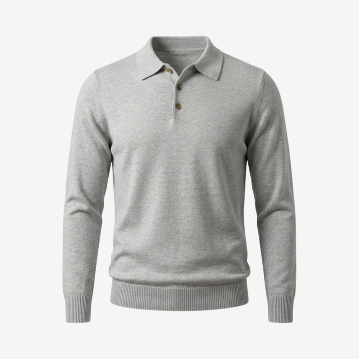 Henry Long-Sleeve Polo Shirt