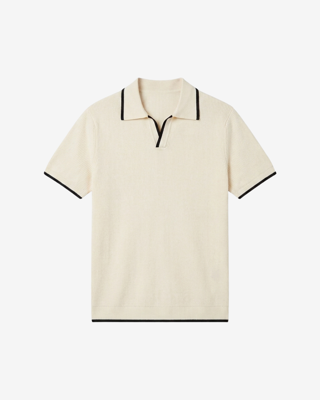 Slim Fit Knit Polo Shirt
