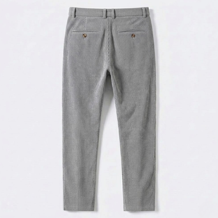 Pleated Corduroy Trousers