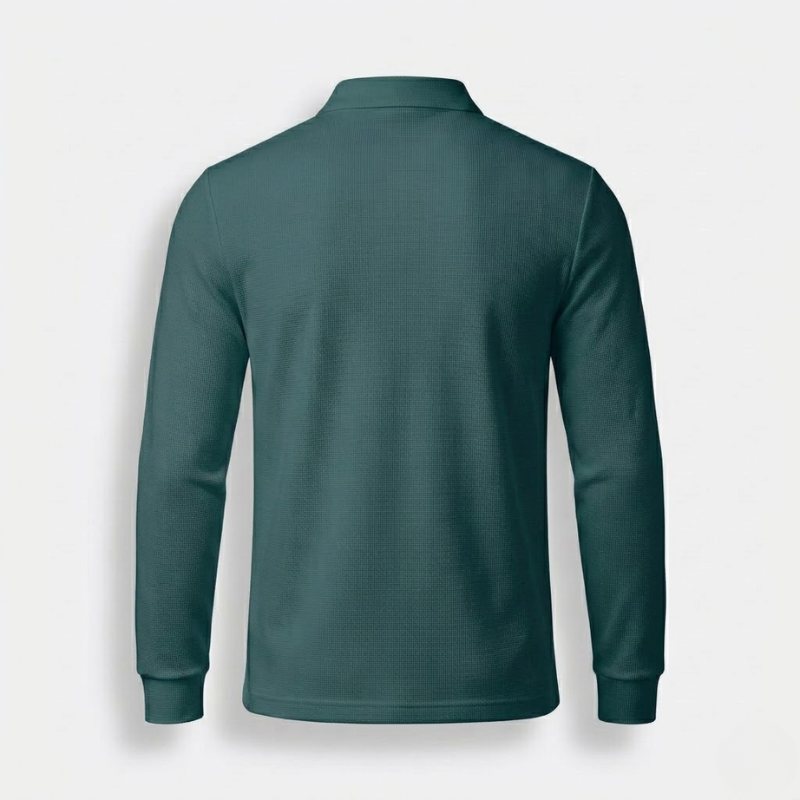 Avery Long-Sleeve Polo Shirt