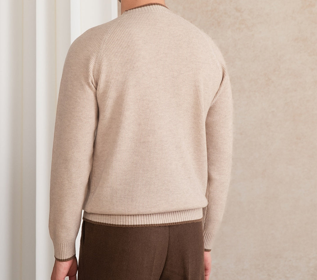 Silvio Premium Wool Crewneck Sweater