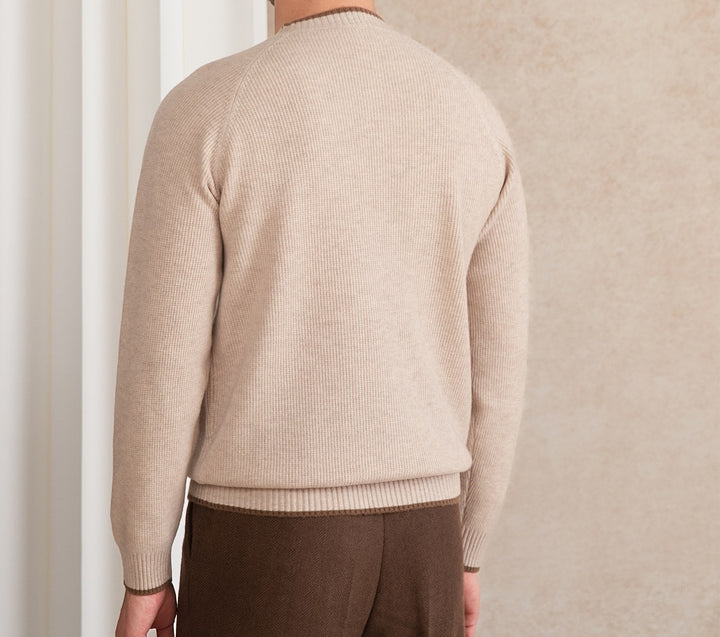 Silvio Premium Wool Crewneck Sweater
