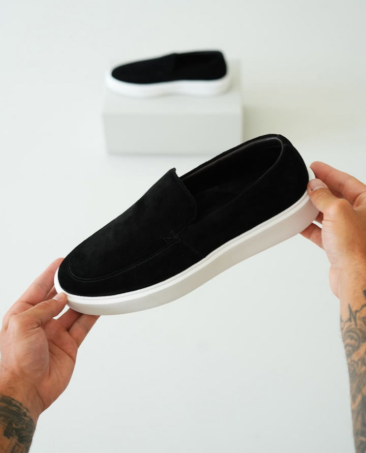 Rocky Suede Slip-On Shoes