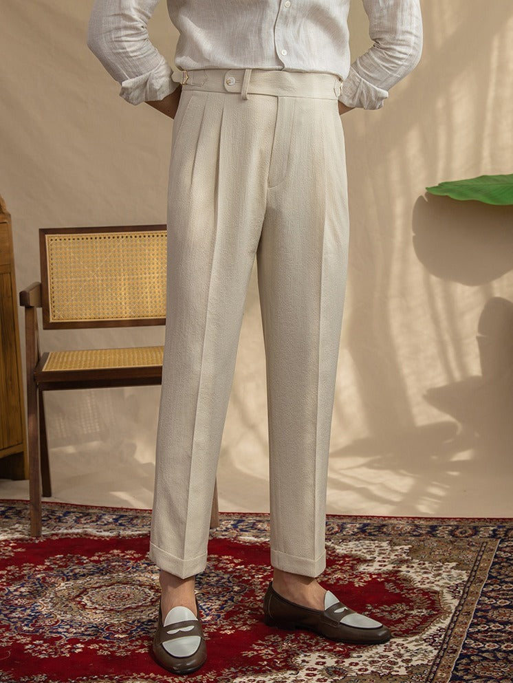 Pascal Pleated Trousers – Timeless Tailored Style