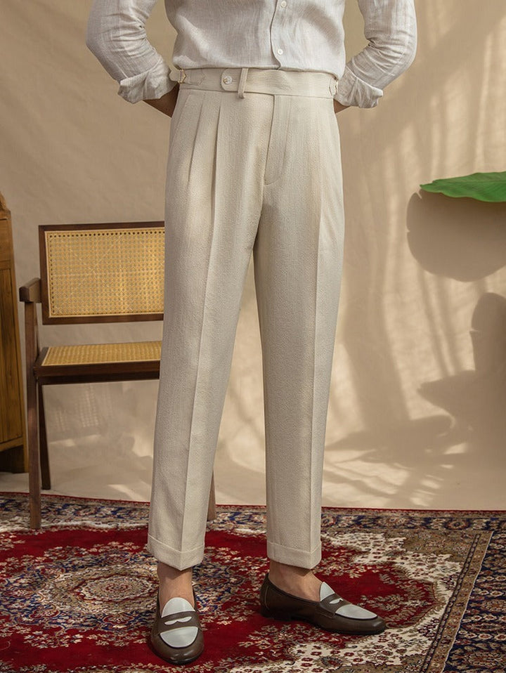 Pascal Pleated Trousers – Timeless Tailored Style