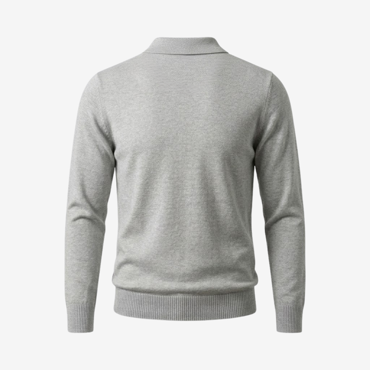 Henry Long-Sleeve Polo Shirt