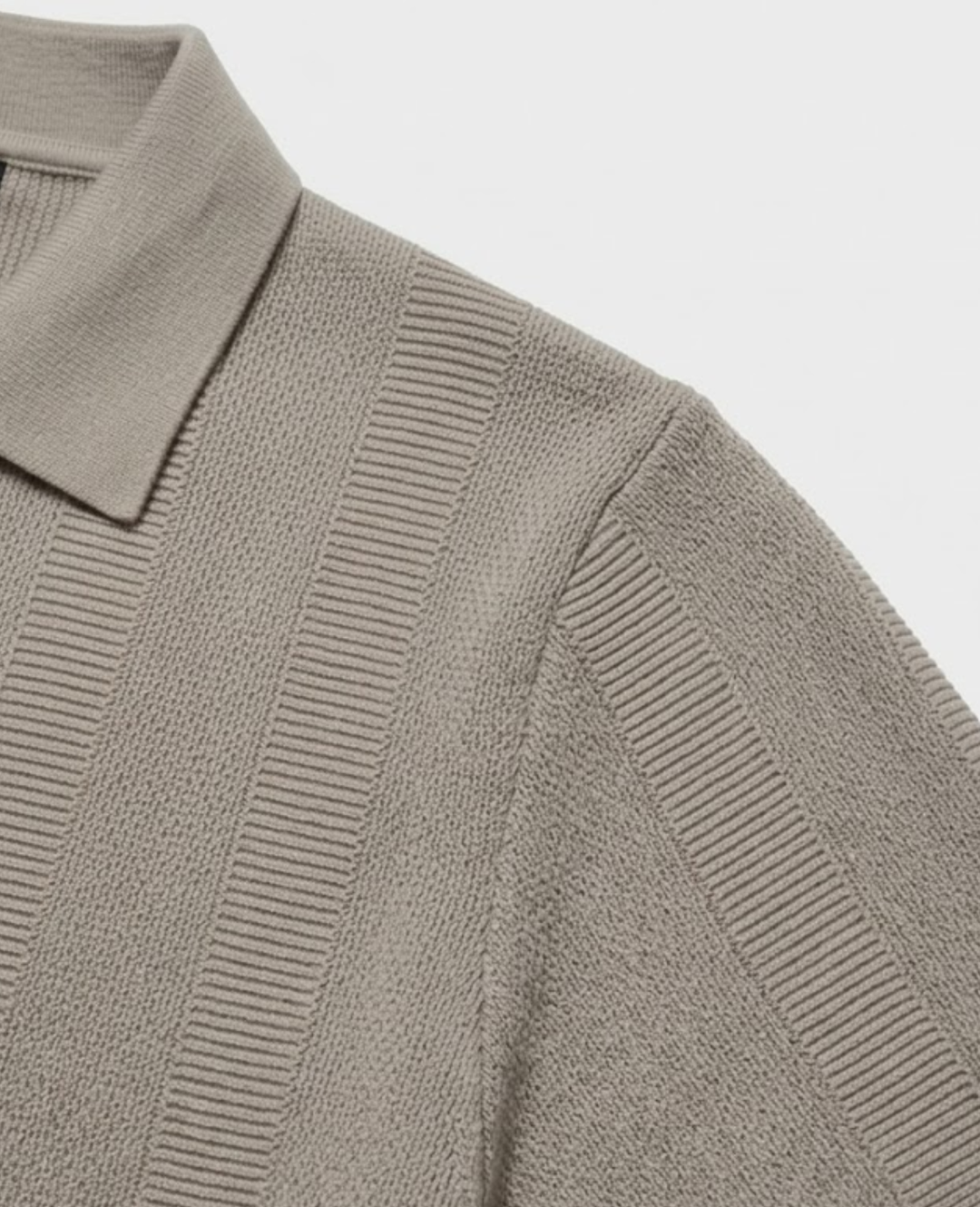 Breathable Stretch Mesh Polo Shirt