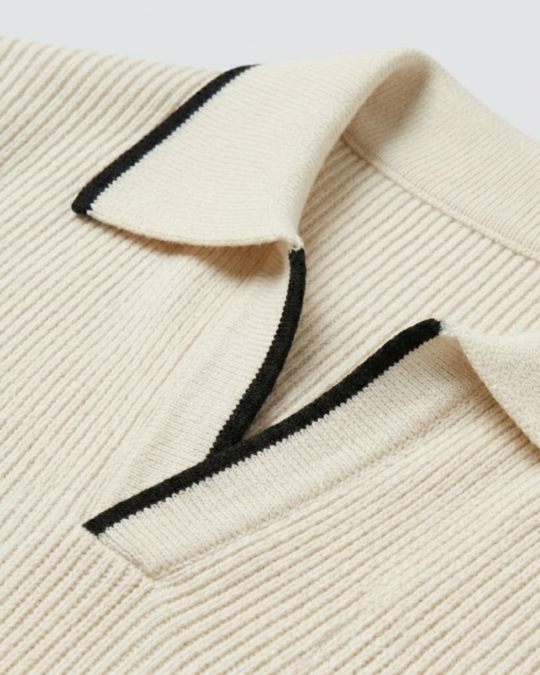 Slim Fit Knit Polo Shirt