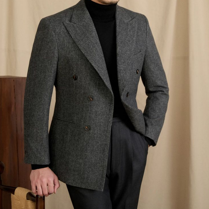 Paolo Elegant Double-Breasted Blazer