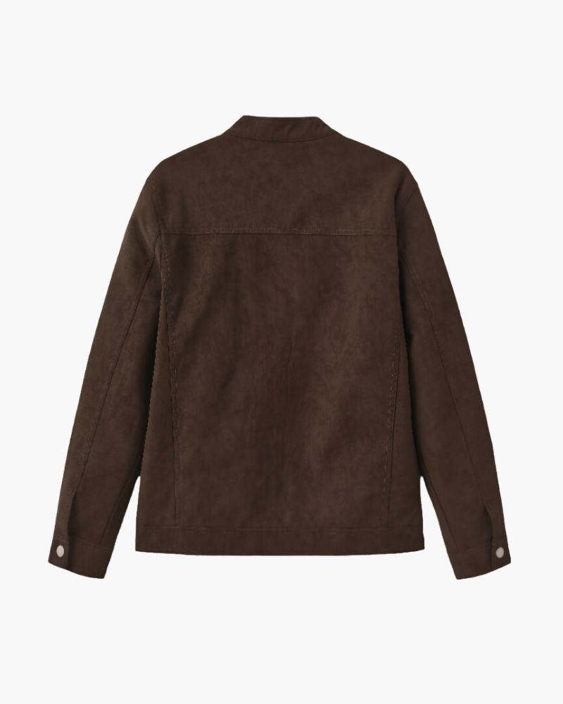 LAURENCE Sleek Zip-Front Jacket