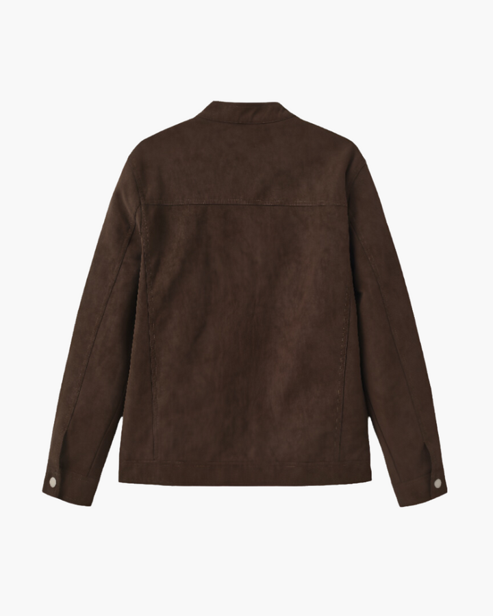 LAURENCE Sleek Zip-Front Jacket