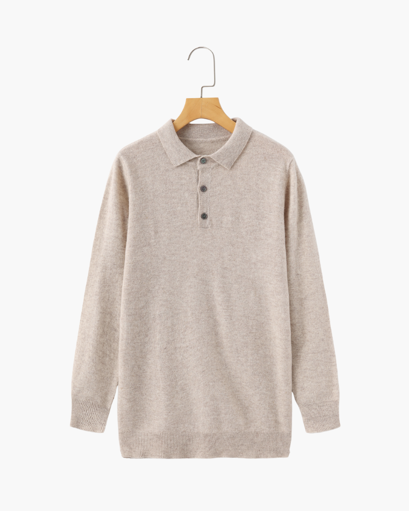 Rowan Premium Merino Henley Sweater