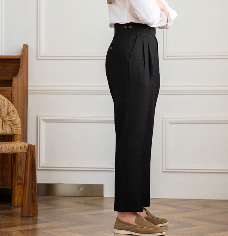 Alesso Stylish Tapered-Fit Trousers