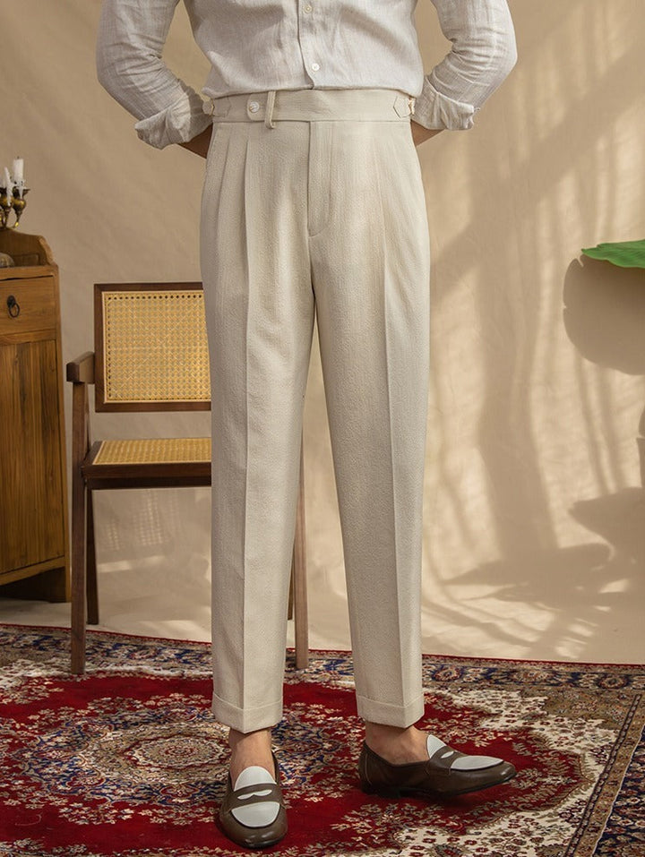 Pascal Pleated Trousers – Timeless Tailored Style