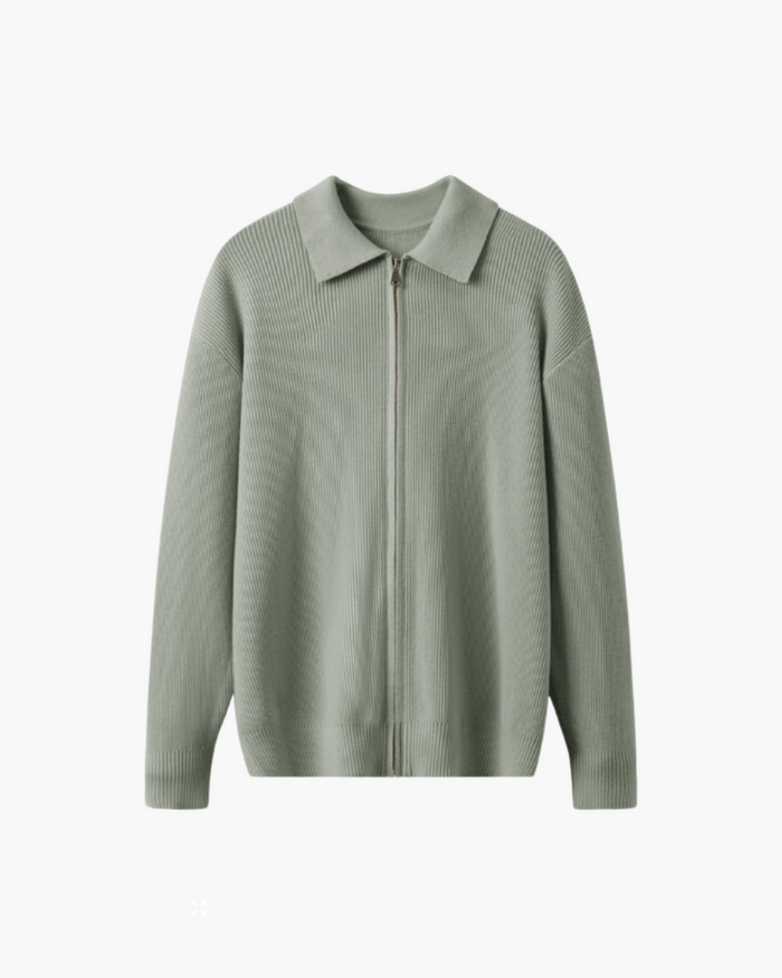 SOREN Premium Knit Long-Sleeve Polo