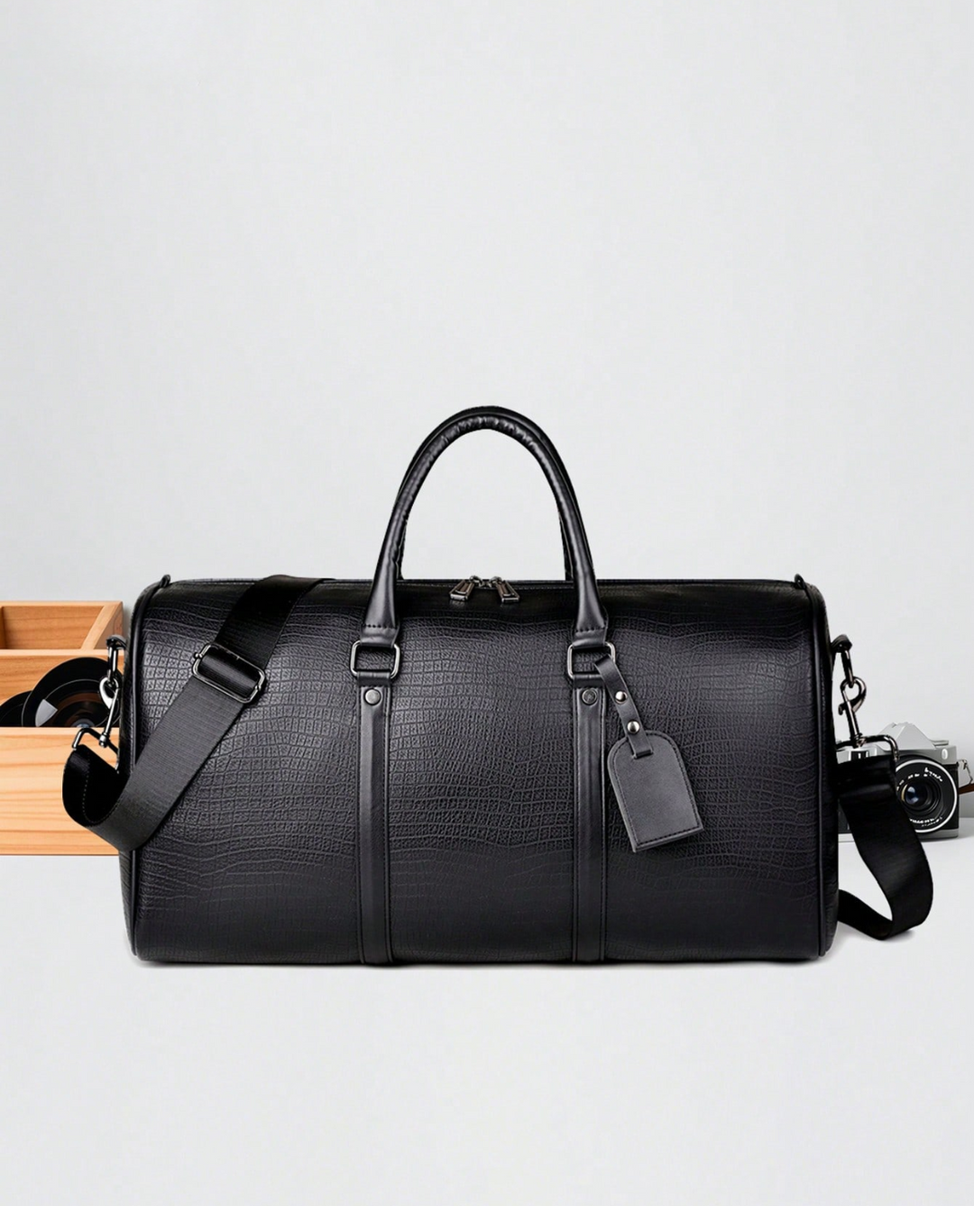 Chandler Premium Leather Duffle Bag
