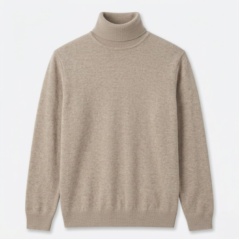 Jude Premium Wool Turtleneck Sweater