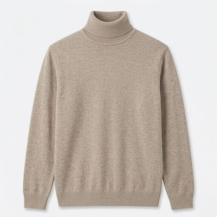 Jude Premium Wool Turtleneck Sweater