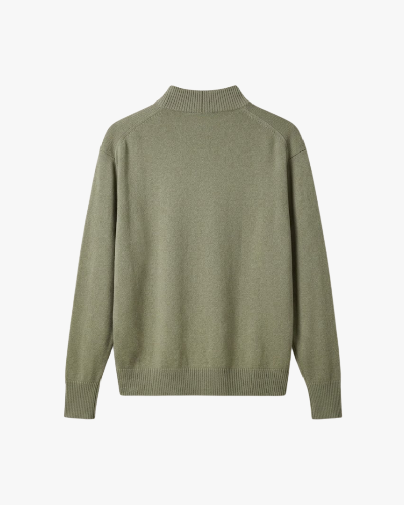 Harvey Premium Merino Mock Neck Sweater