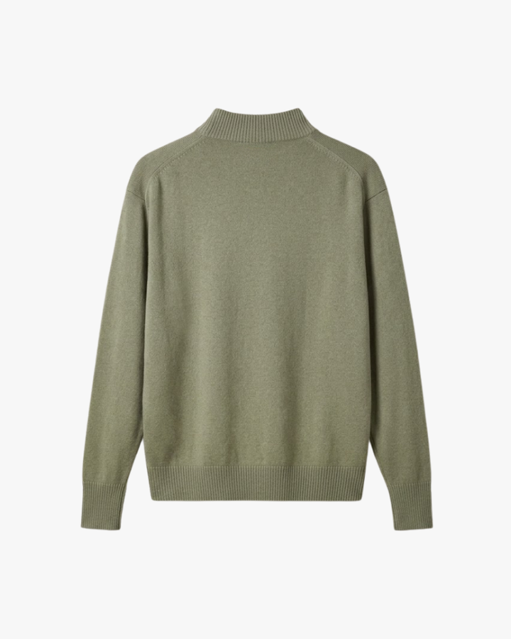 Harvey Premium Merino Mock Neck Sweater