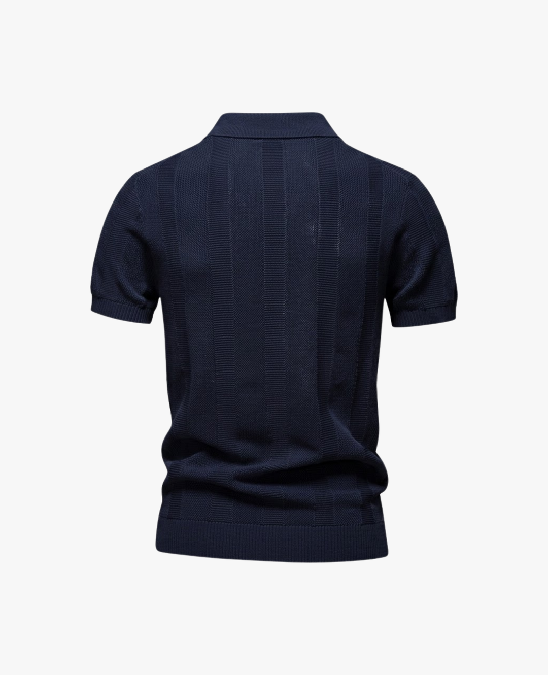 Breathable Stretch Mesh Polo Shirt
