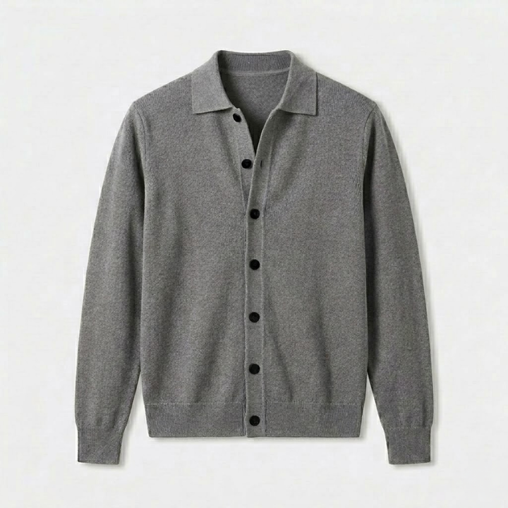 Felipe Classic Collared Cardigan