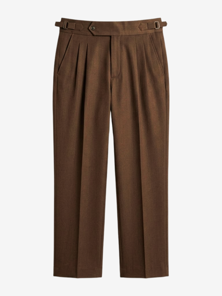 Classic Double Pleat Pants