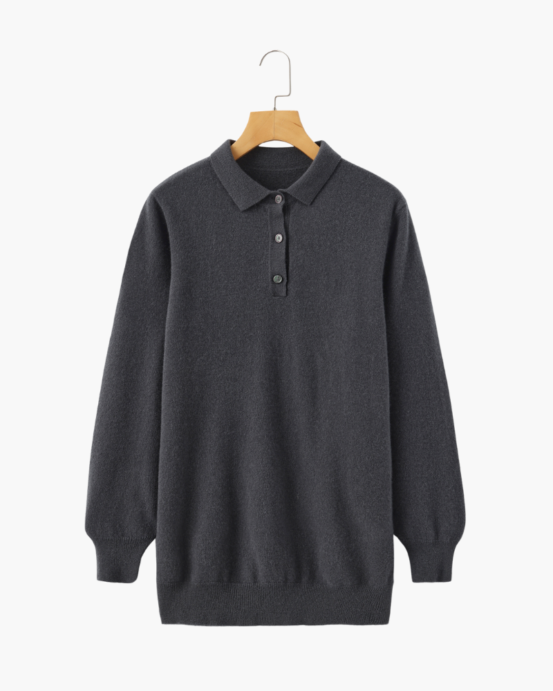 Rowan Premium Merino Henley Sweater