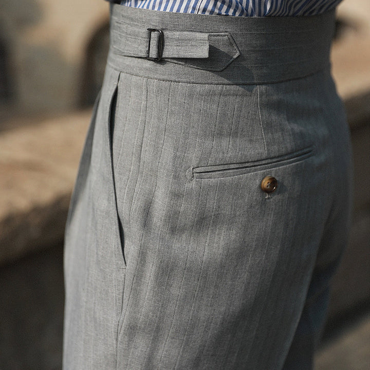 Luc Pleated Trousers
