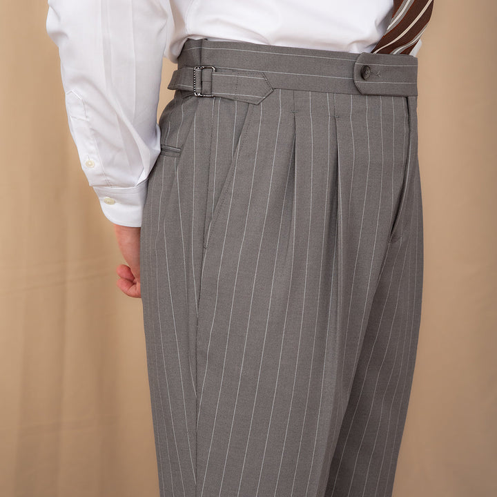 Guilio Tailored Pleated Trousers