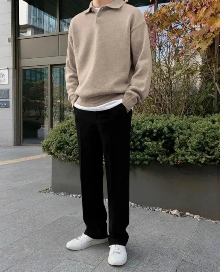 Guistino Classic Polo Sweater