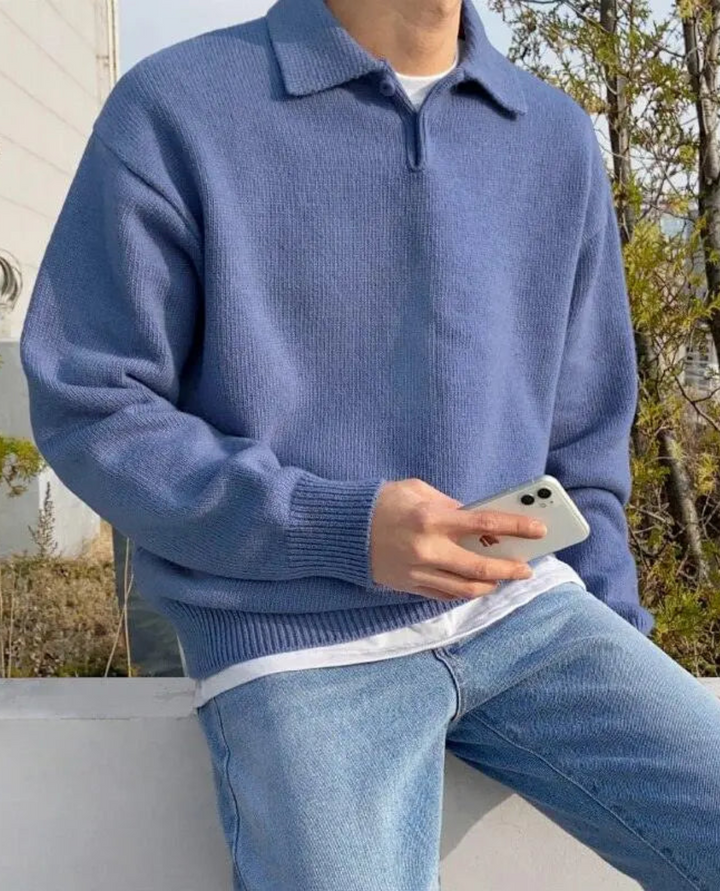 Guistino Classic Polo Sweater