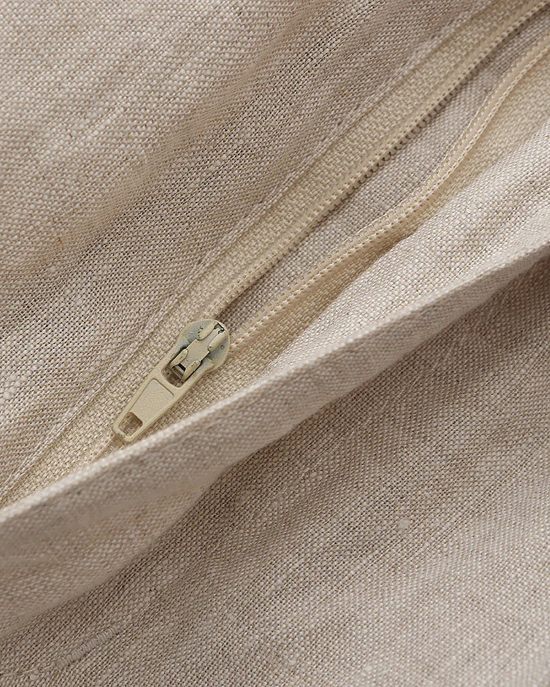 Lightweight Linen Drawstring Shorts