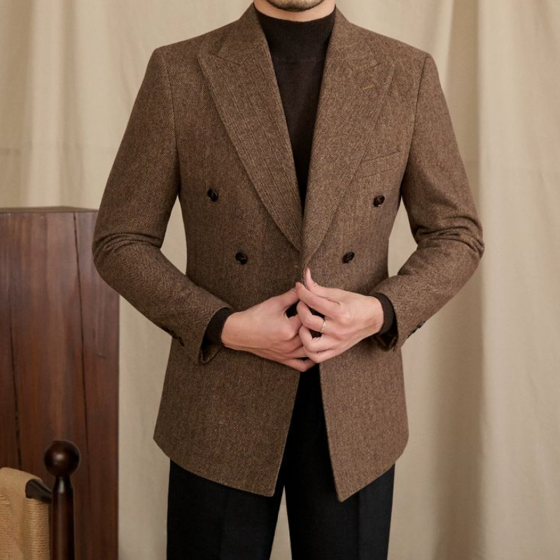 Paolo Elegant Double-Breasted Blazer