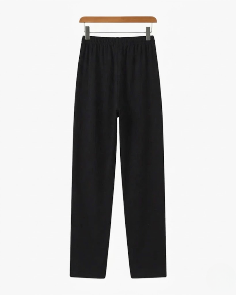 Tailored Pleated Linen Pants