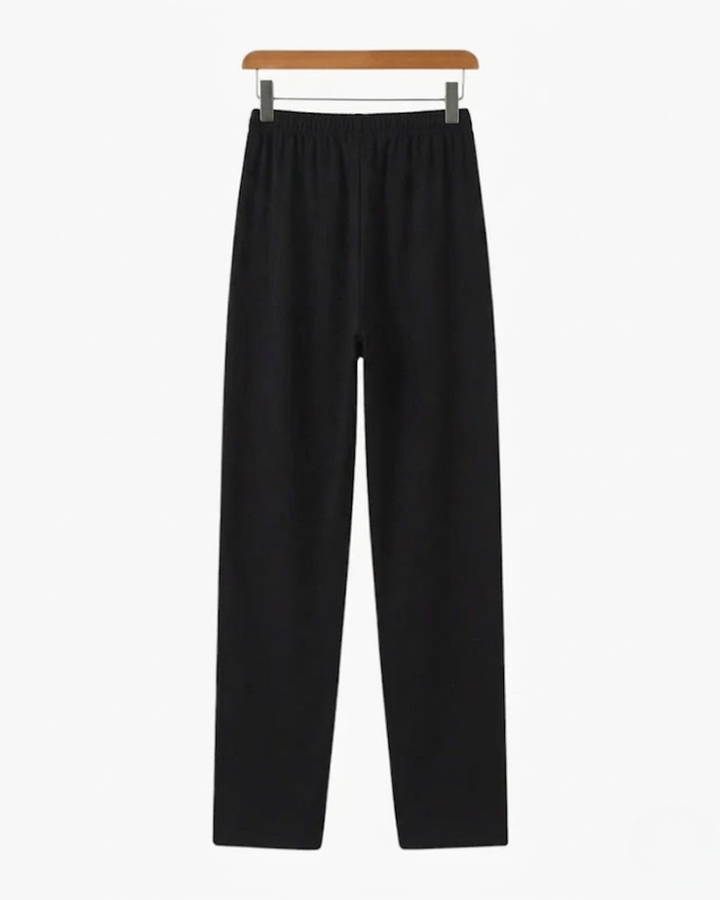 Tailored Pleated Linen Pants