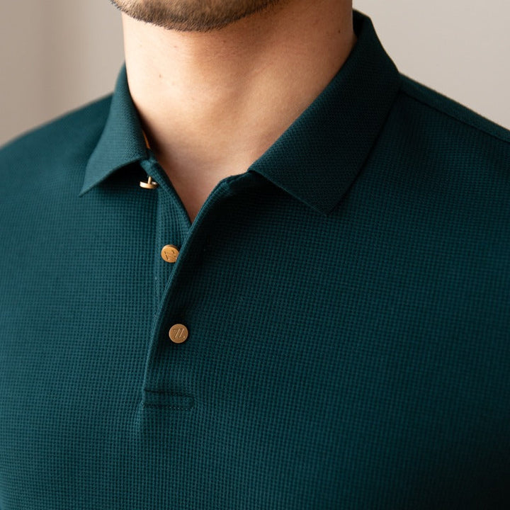 Avery Long-Sleeve Polo Shirt