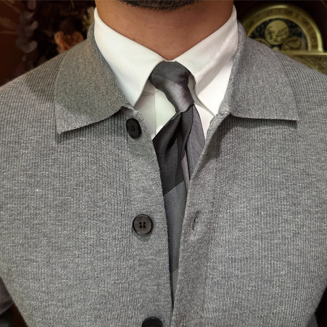 Felipe Classic Collared Cardigan