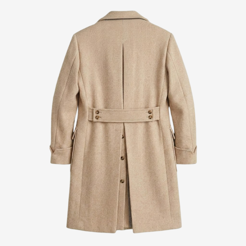 Dominic Classic Vintage Herringbone Coat