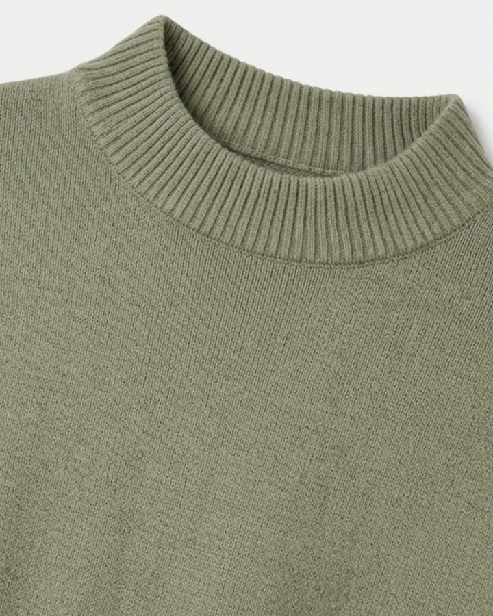 Harvey Premium Merino Mock Neck Sweater