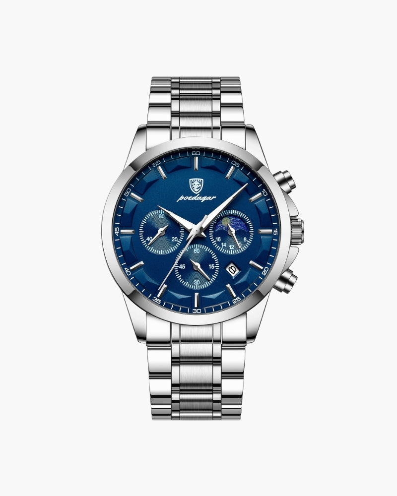 Stainless Steel Chronograph Watch