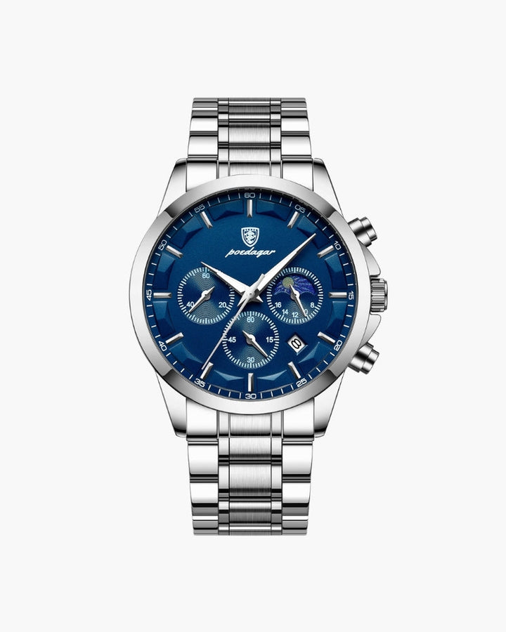 Stainless Steel Chronograph Watch