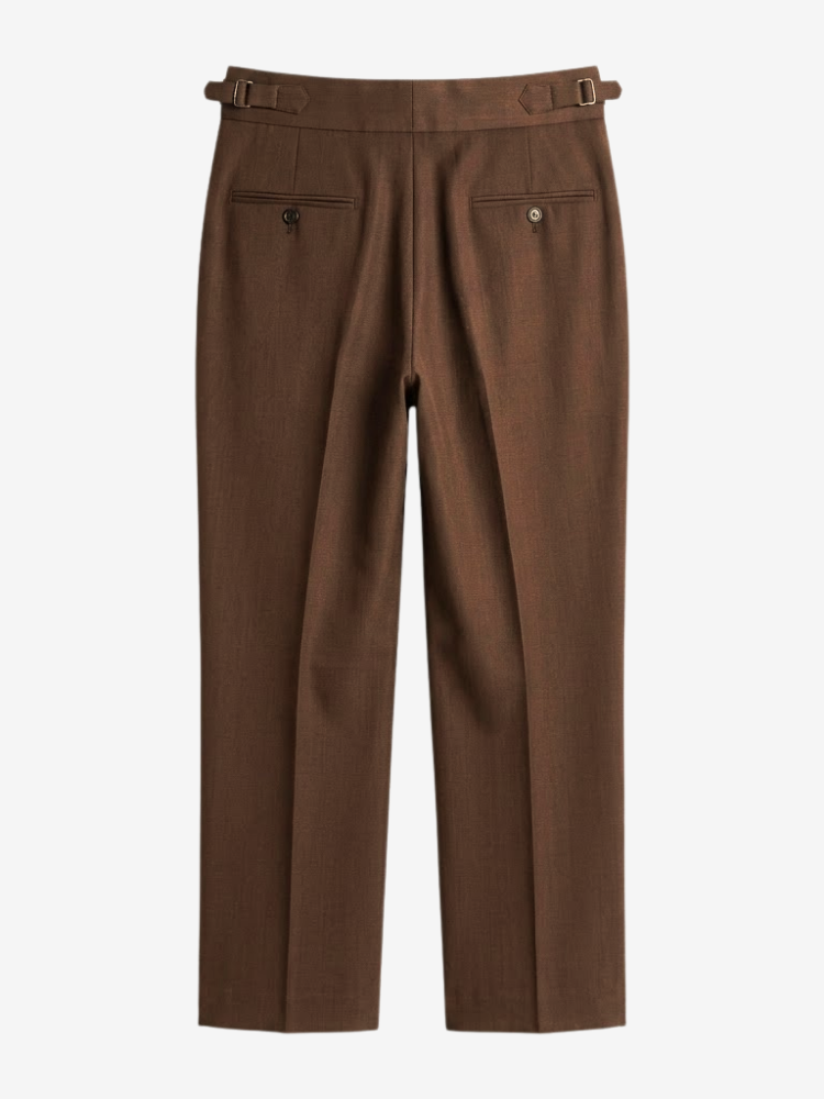 Classic Double Pleat Pants