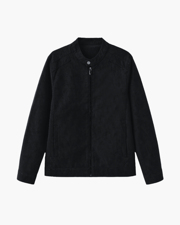 LAURENCE Sleek Zip-Front Jacket