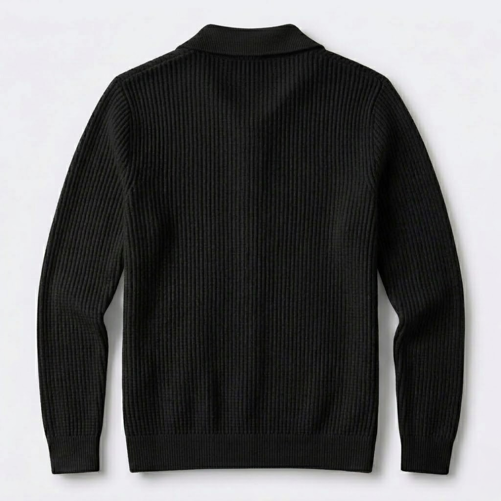 Quarter-Zip Knit Pullover