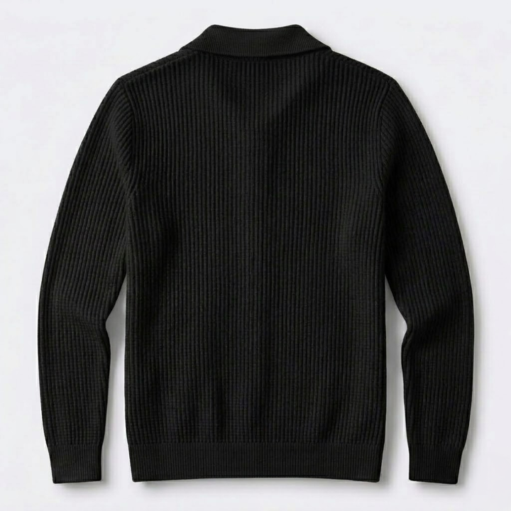 Quarter-Zip Knit Pullover